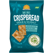 Crispbread Sea salt mini 120g Linkosuo.