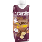 Måltidsersättning Choco Banana Shake 330ml Naturdiet.