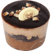 Bakelse Trippelchoklad 2-pack 260g Dahls Bageri.