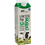 Mellanmjölk 1,5% Laktosfri 1l Grådö Mejeri.