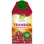 Tranbär koncentrat 500ml Naturens skafferi.