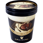 Gräddglass Choklad 500ml Djurgårds Glace.