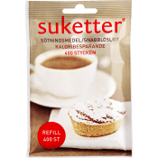Sötningsmedel Snabblösligt Refill 400st Suketter.