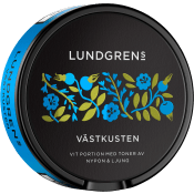 Portionssnus Västkusten 17,6g Lundgrens.