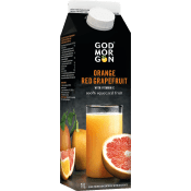 Juice Apelsin Röd Grape 1l God Morgon®.