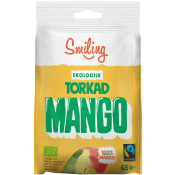 Torkad Mango Ekologisk 65g Smiling.