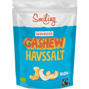 Cashew Havssalt 160g Smiling.