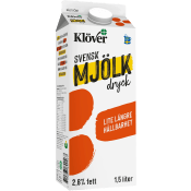 Mjölkdryck längre hållbarhet 2,6% 1,5l Klöver®.