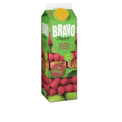 Juice Hallon Äpple & Passionfrukt 1l Bravo.