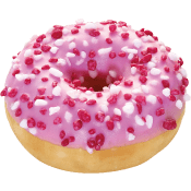 Mini Pinky Donut 22g Dafgårds.