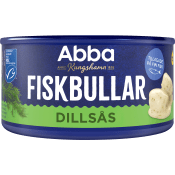 Fiskbullar i dillsås 375g Abba.