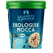Glass Mocca Eko 500ml KRAV Lejonet och Björnen.