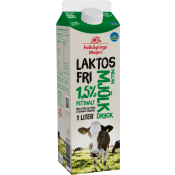 Mellanmjölkdryck Laktosfri 1,5% 1l Falköpings Mejeri.