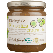 Krusbärsmarmelad 320g KRAV Torefolk Gård.