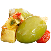 Mandeloliv med Manchego 1,65kg Ridderheims.
