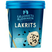 Glass Lakrits 500ml Lejonet & Björnen.