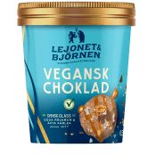 Glass Choklad vegansk 500ml Lejonet & Björnen.