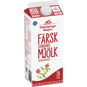 Standardmjölk 3% 1,5l Falköpings Mejeri.