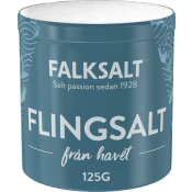 Flingsalt Naturell 125g Falksalt.
