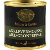 Anklevermousse Med Grönpeppar 95g Selectos de Castilla.