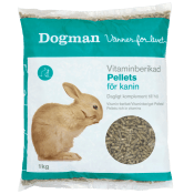 Vitaminberikad Kaninpellets 1kg Dogman.