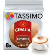 Kaffekapslar, Gevalia 8-p, Cappuccino Tassimo.