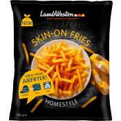 Skin-On Fries Home Style Fryst 750g Lamb Weston.