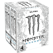 Energidryck 4-p Monster.