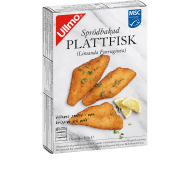 Sprödbakad plattfisk MSC 300g Ullmo.