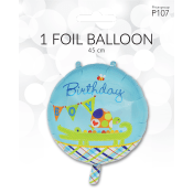 Folieballong Krokodil 40cm 1st Happy Party.