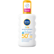 Solkräm Sensitive Protect & Play Sun Spray SPF50+ 200ml NIVEA SUN.
