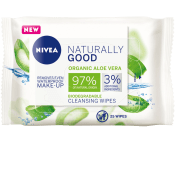Ansiktsservetter Naturally Good Cleansing Wipes 25-p NIVEA.