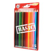 Träfärgpennor Basic 15p Sense.