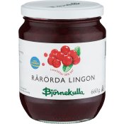 Lingon Rårörda 660g Björnekulla.