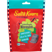 Russin Soltorkade 250g Krav Saltå Kvarn.