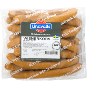 Wienerkorv 64% Kötthalt 1,4kg Lindvalls.