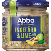 Sill ingefära & lime 240g Abba.