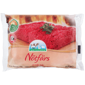 Köttfärs Nöt halal Fetthalt 10% Fryst 750g Qibbla Halal.