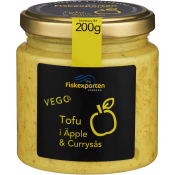 Tofu i äpple & currysås 200g Fiskexporten.