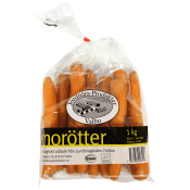 Morötter Eko 1kg Jordnära Produkter i Valbo.