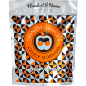 Granola Hasselnöt & russin 500g Reneé Voltaire.