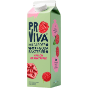Fruktdryck Hallon Granatäpple 1l Proviva.