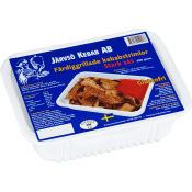 Färdiggrillad kebab med stark sås 350g Järvsö Kebab.