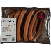Wienerkorv 70% Kötthalt 720g Stensåkra.