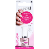Topplack Gel Fast & Dry 1-p Depend.