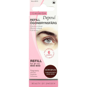 Ögonbrynsfärg Refill Mörkbrun 1-p Depend.
