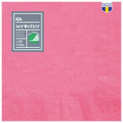 Servett Cerise 33cm 20-p ICA.