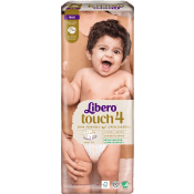 Blöjor Touch Strl 4 7-11kg Miljömärkt 46-p Libero.