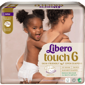 Blöjor Touch Strl 6 13-20kg Miljömärkt 38-p Libero.
