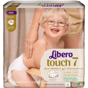 Blöjor Touch Strl 7 16-26kg Miljömärkt 34-p Libero.
